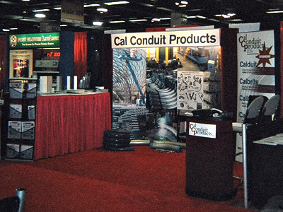 ccp trade show booth art by larry dunlap graphic design