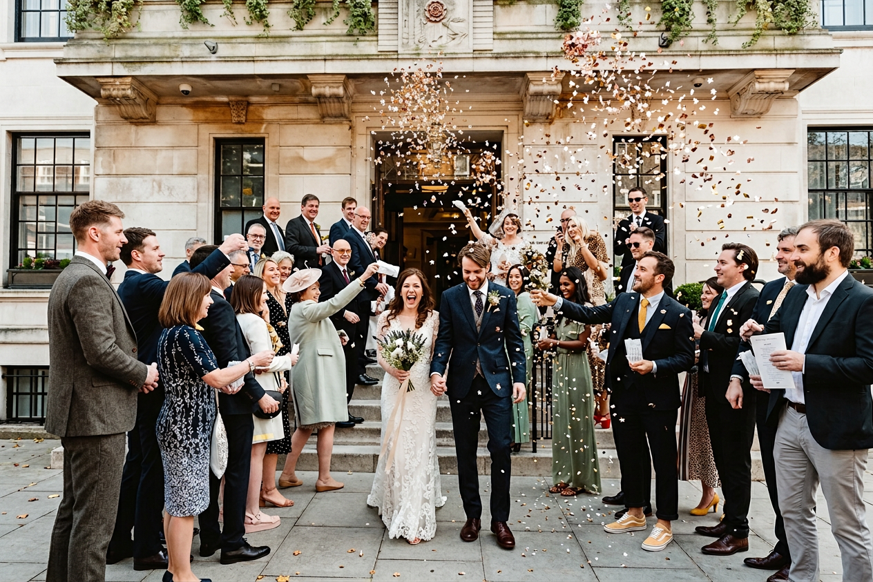 Mariage élégant organisé par W-Wizards